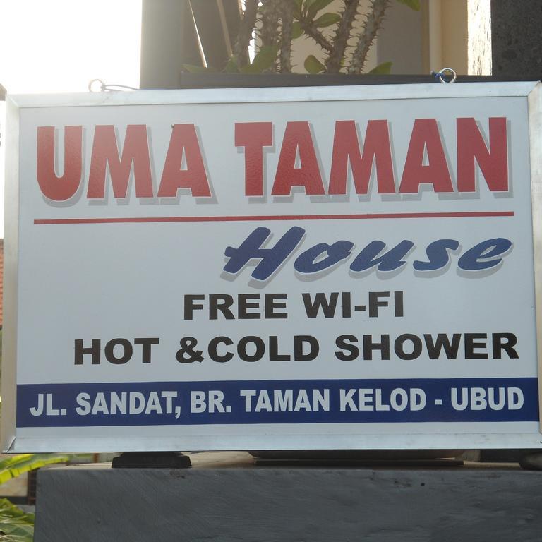 Hôtel Uma Taman House à Ubud Extérieur photo